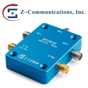 Z-Communications Announces New SPDT Switch from 9 kHz to 30 GHz